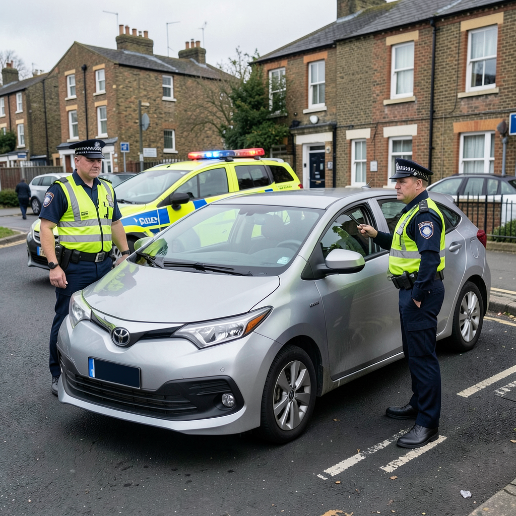 Bradford police seize Toyota and report driver to court for no insurance